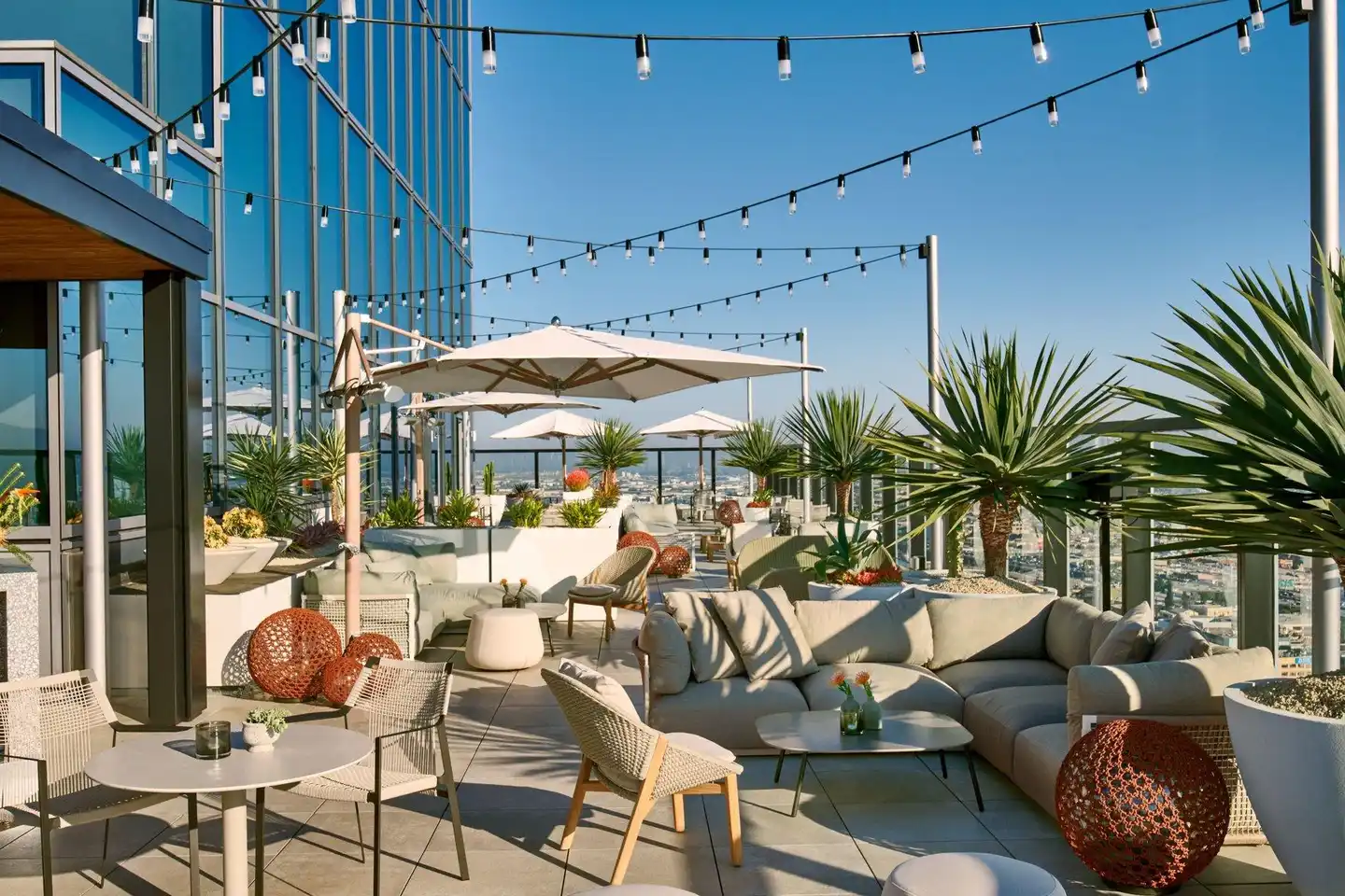 AC Hotel by Marriott Downtown Los Angeles Terrasse