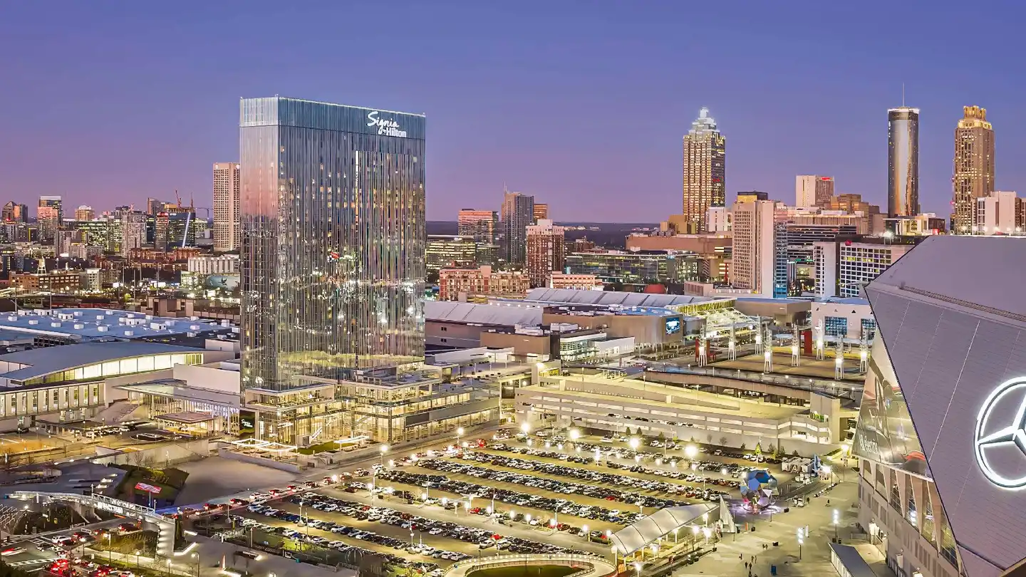 Signia By Hilton Atlanta Georgia World Congress Center Aussenansicht