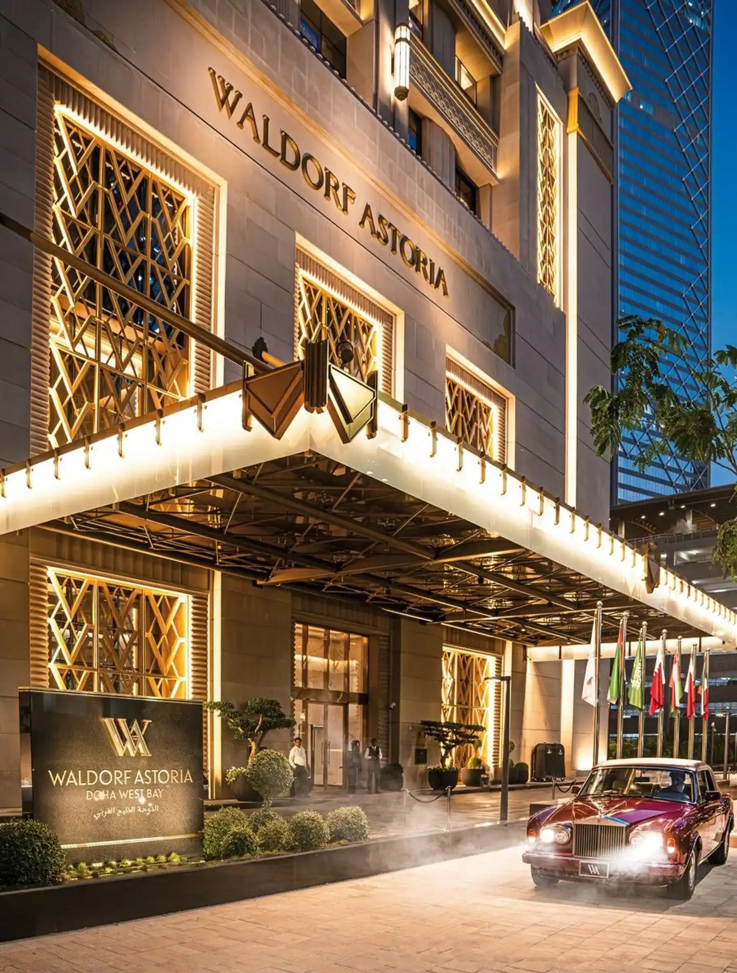 Waldorf Astoria Doha West Bay Aussenansicht