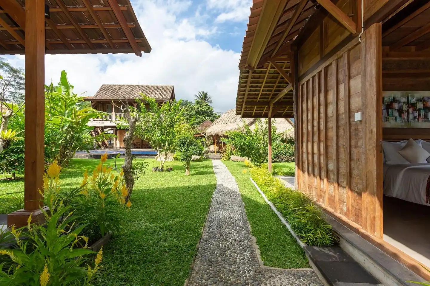 Kubu Sakian Villa Garten
