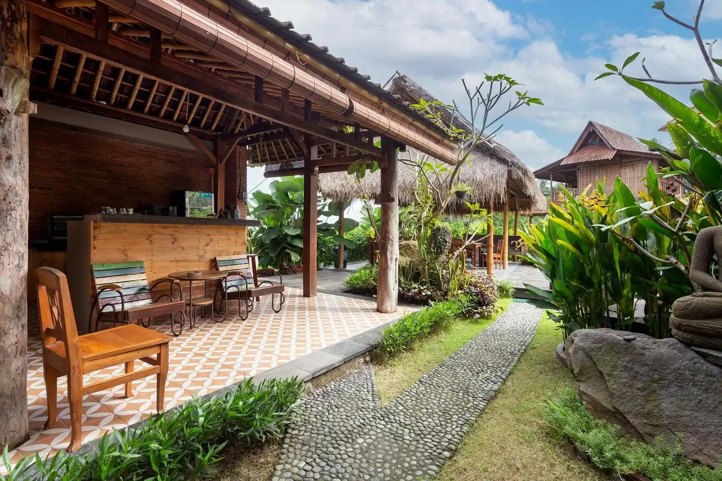 Kubu Sakian Villa Garten