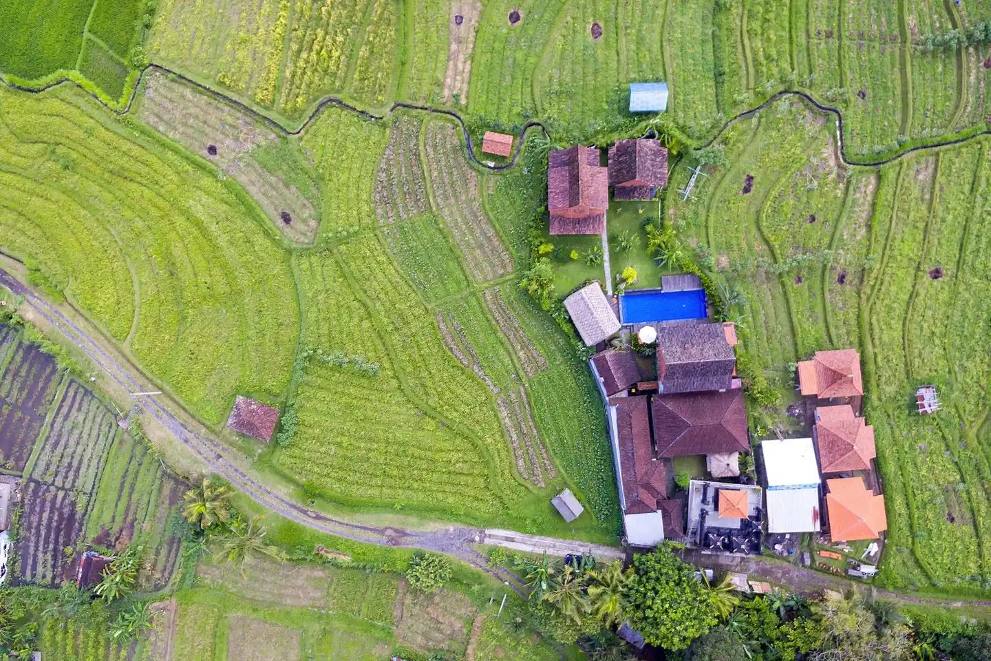 Kubu Sakian Villa Landschaft