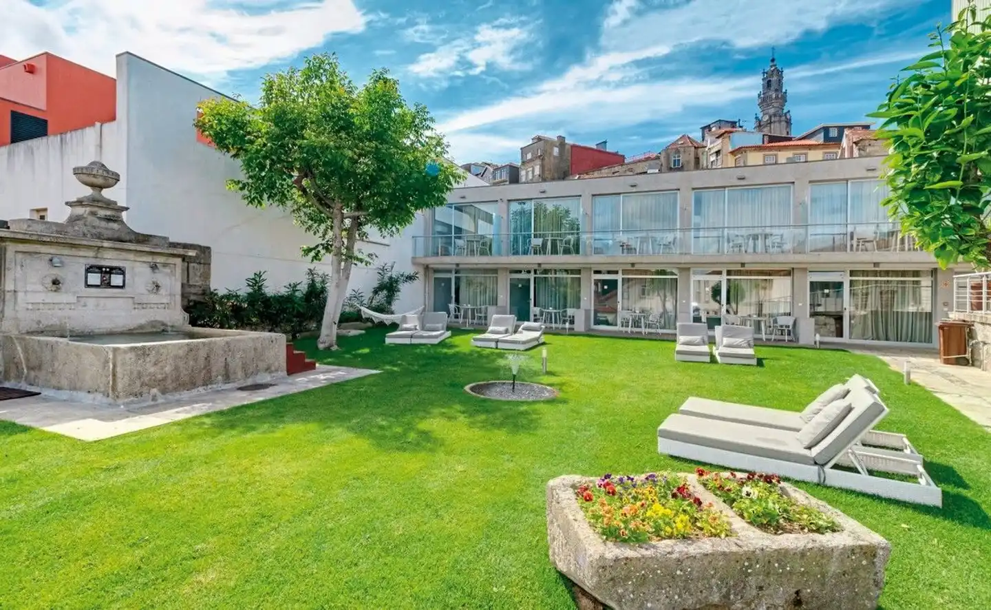OCA Flores & Vitoria Village Hotel Garten