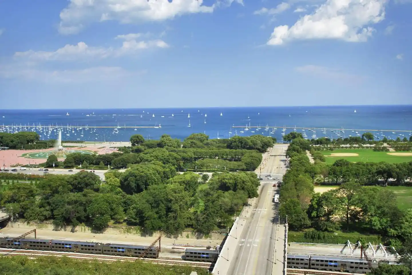 Hilton Chicago Landschaft