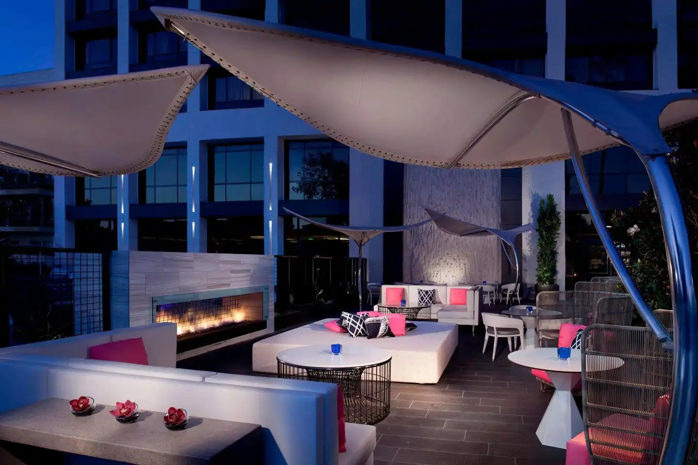 Beverly Hills Marriott Terrasse