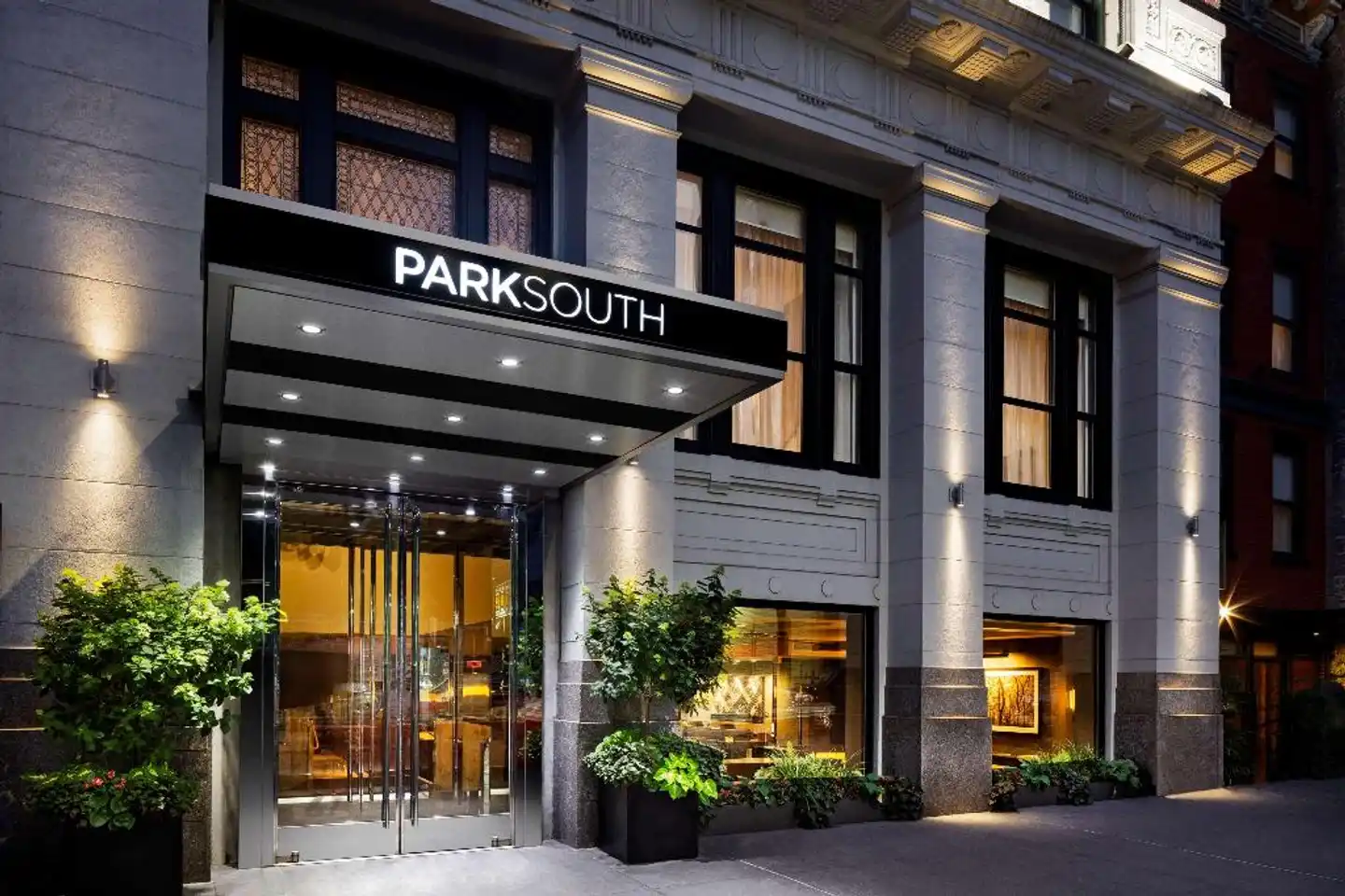Park South Hotel Aussenansicht