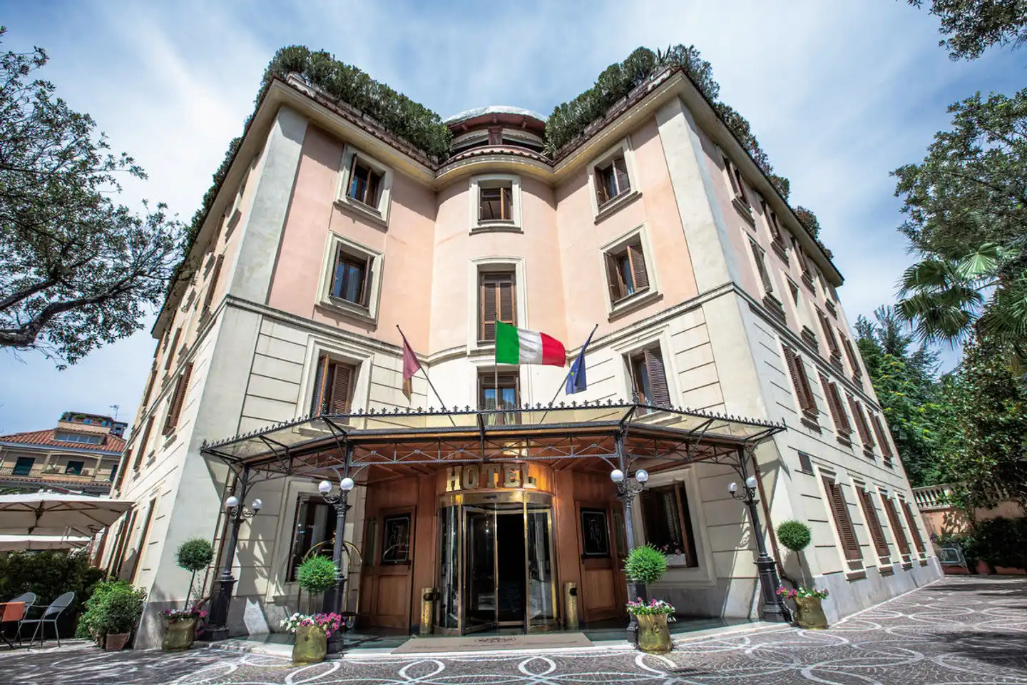Grand Hotel del Gianicolo Aussenansicht
