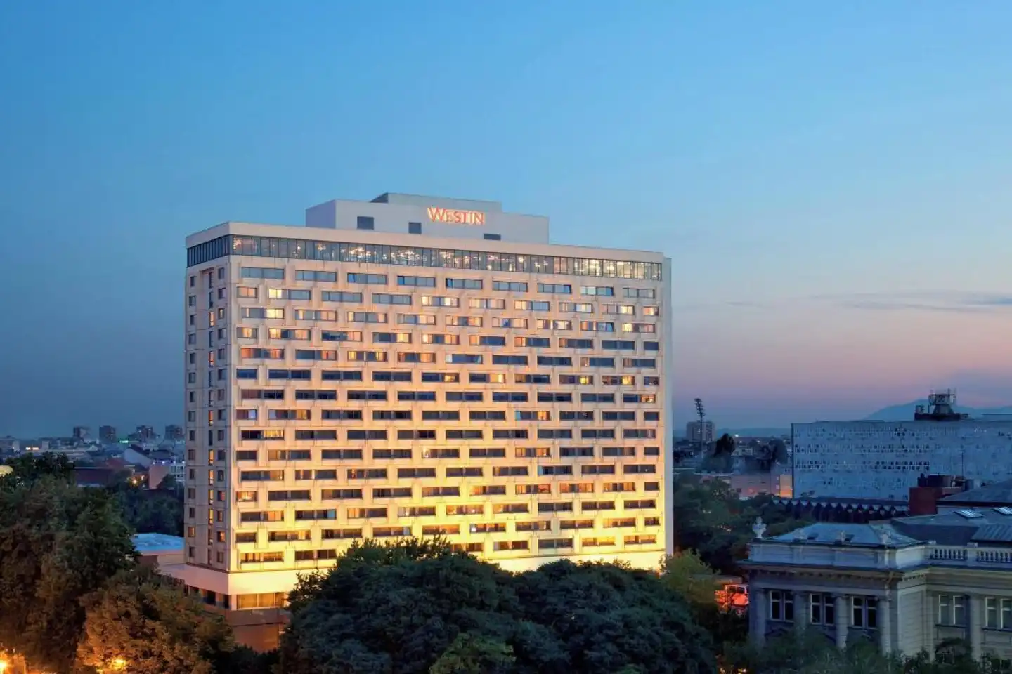 The Westin Zagreb Aussenansicht