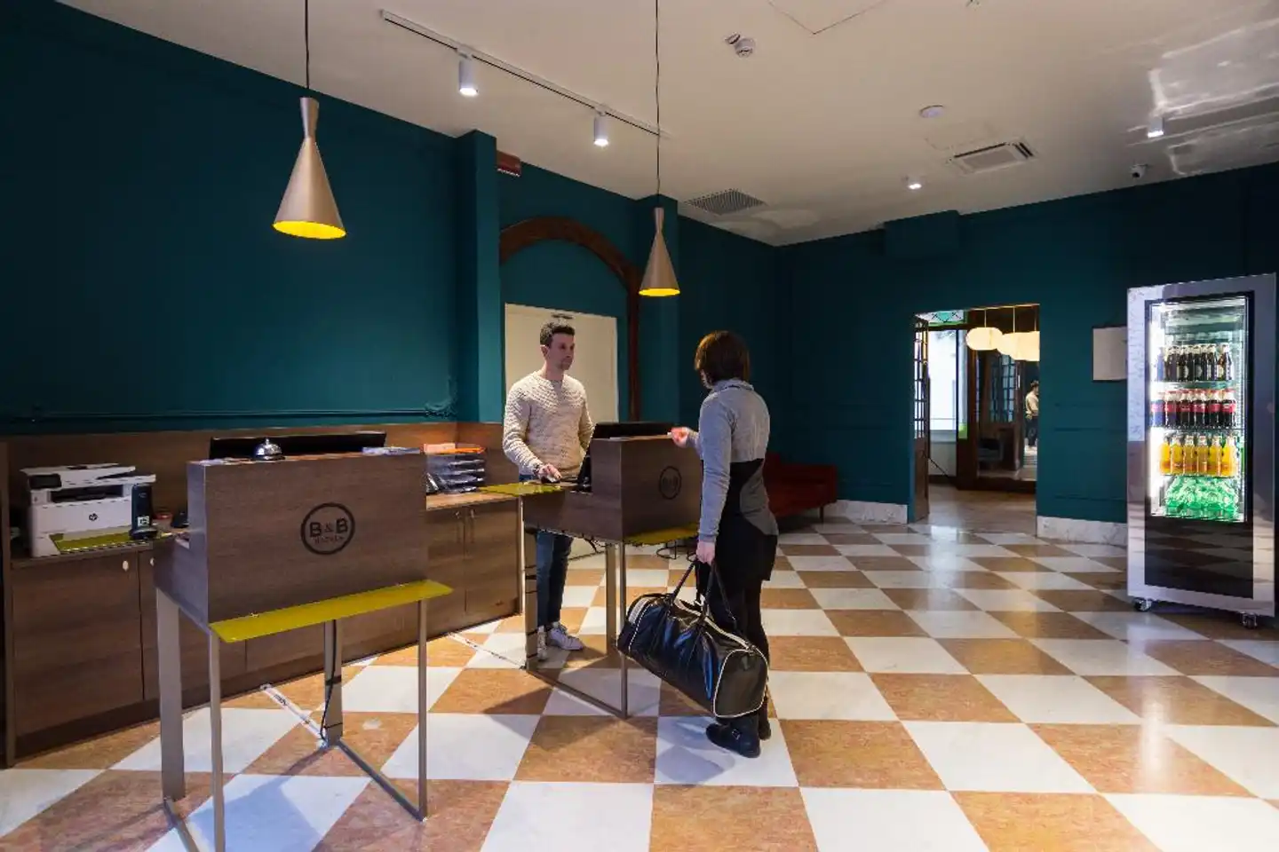B&B Hotel Genova Lobby