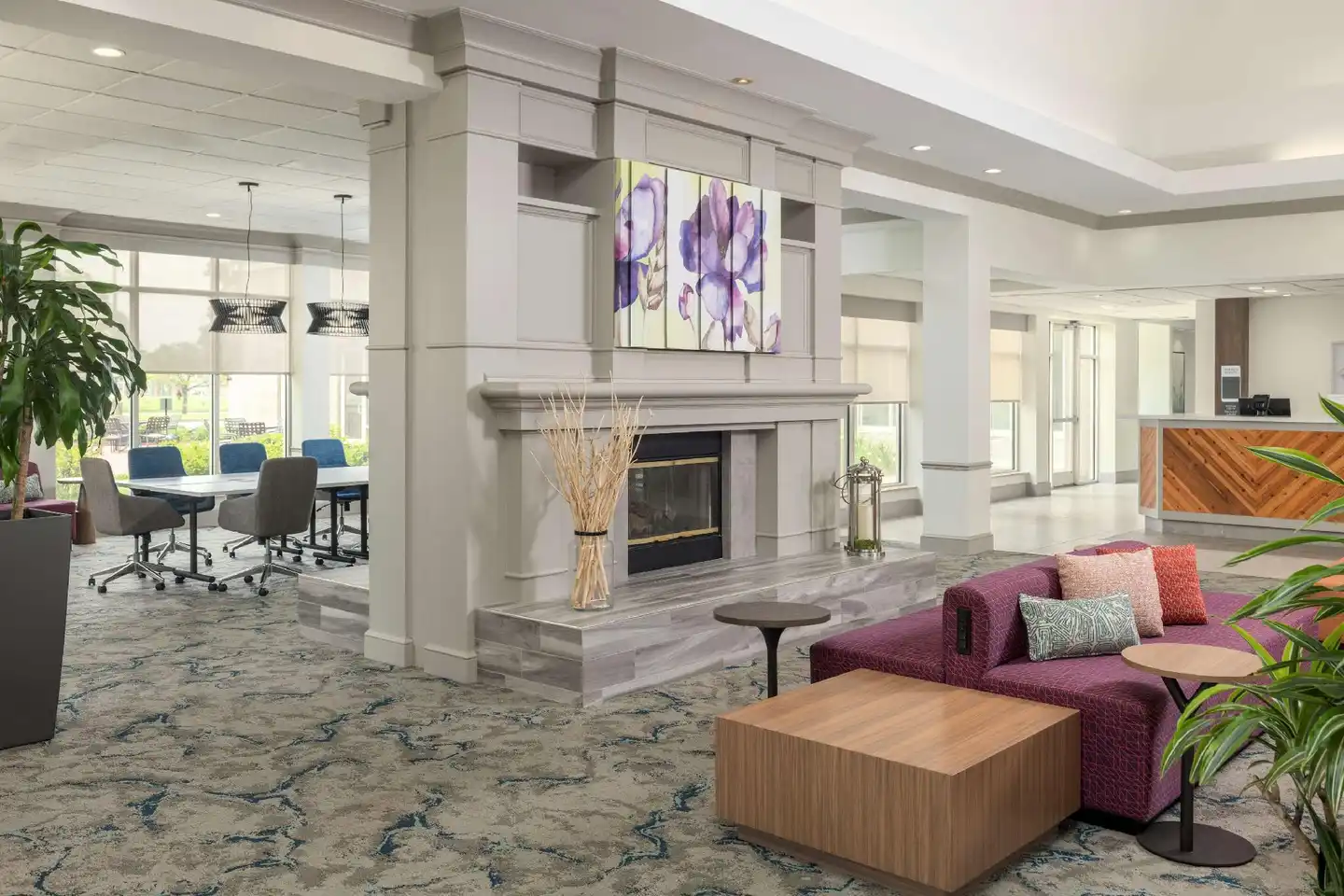 Hilton Garden Inn Lafayette/Cajundome Lobby