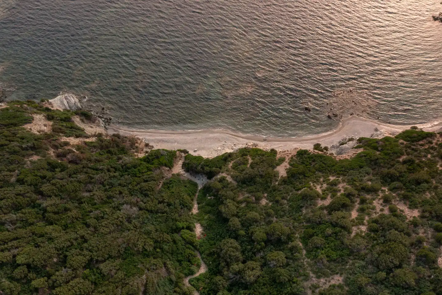 Baia Delle Ginestre Landschaft