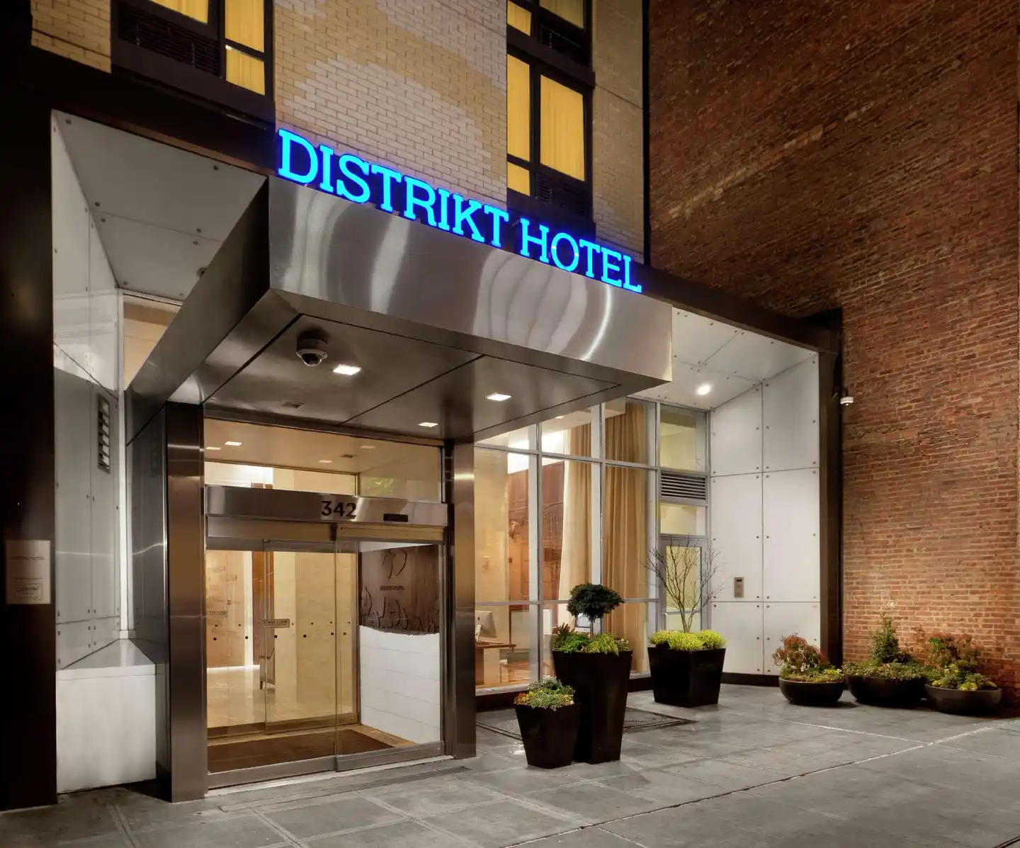 Distrikt Hotel New York City Aussenansicht