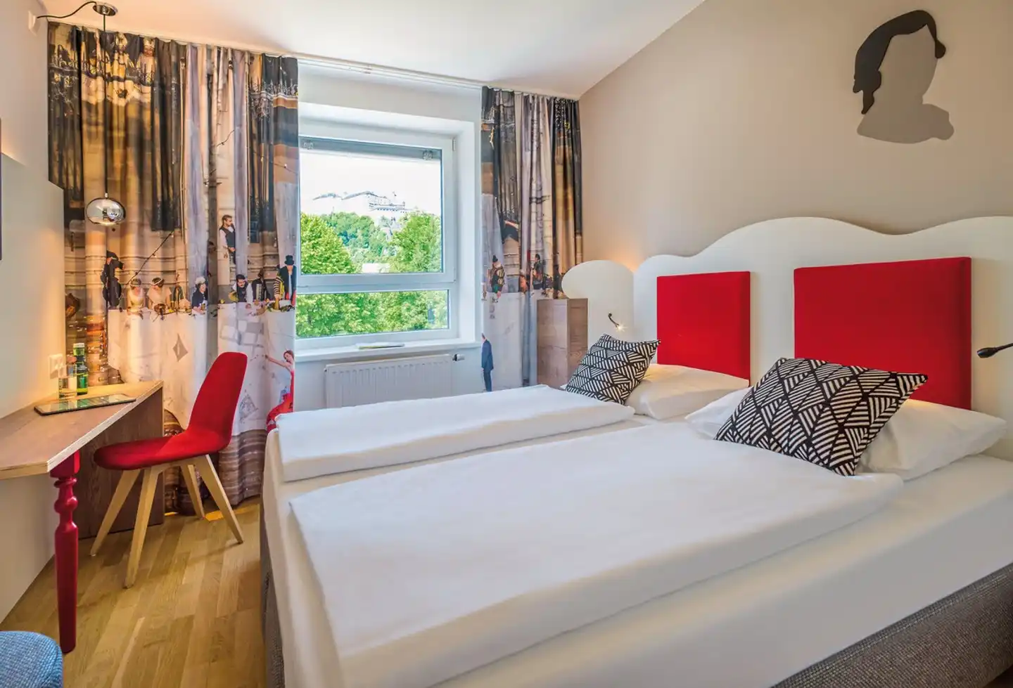 JUFA Hotel Salzburg Wohnbeispiel