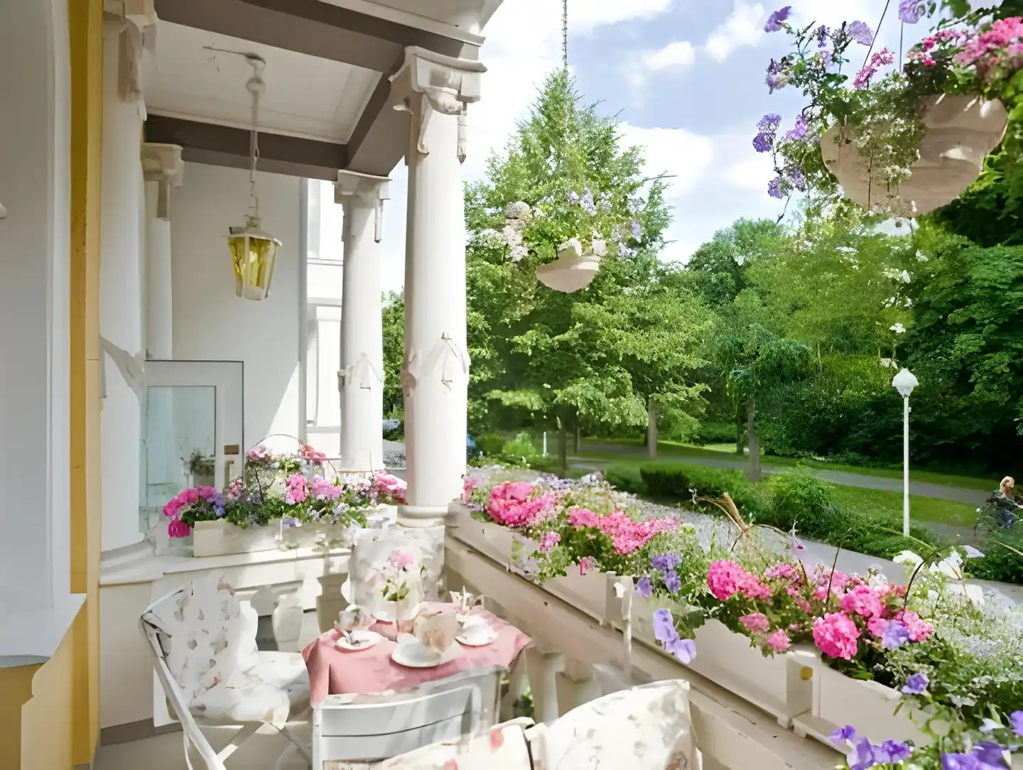 Privat-Hotel Villa Aurora Terrasse