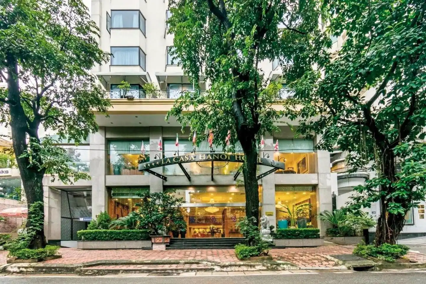 La Casa Hanoi Hotel Aussenansicht