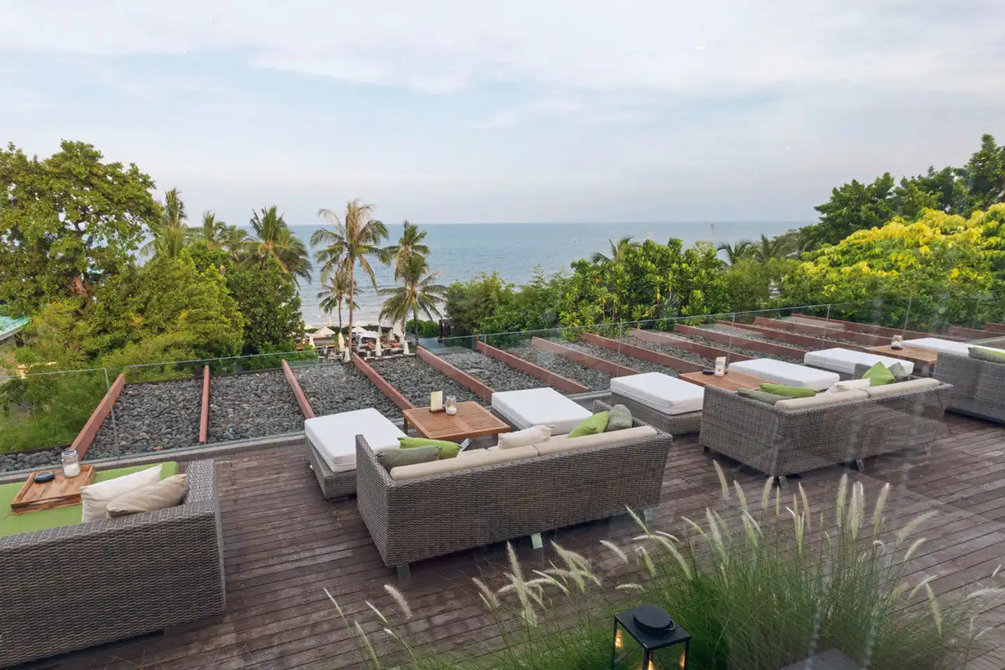 Cape Nidhra Hotel Terrasse