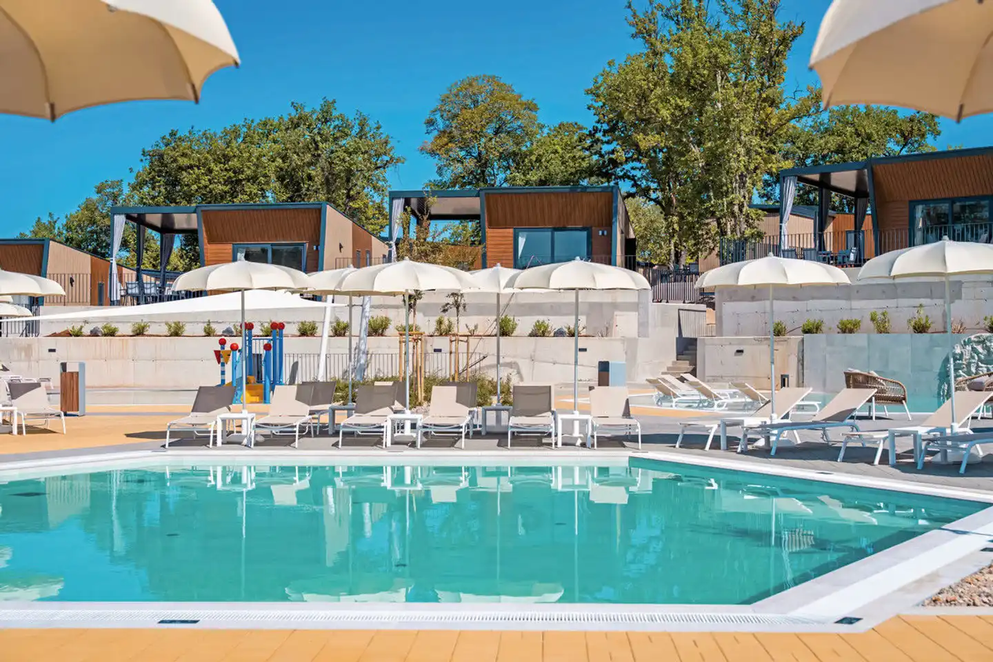 Aminess Atea Camping Resort Mobile Homes Pool