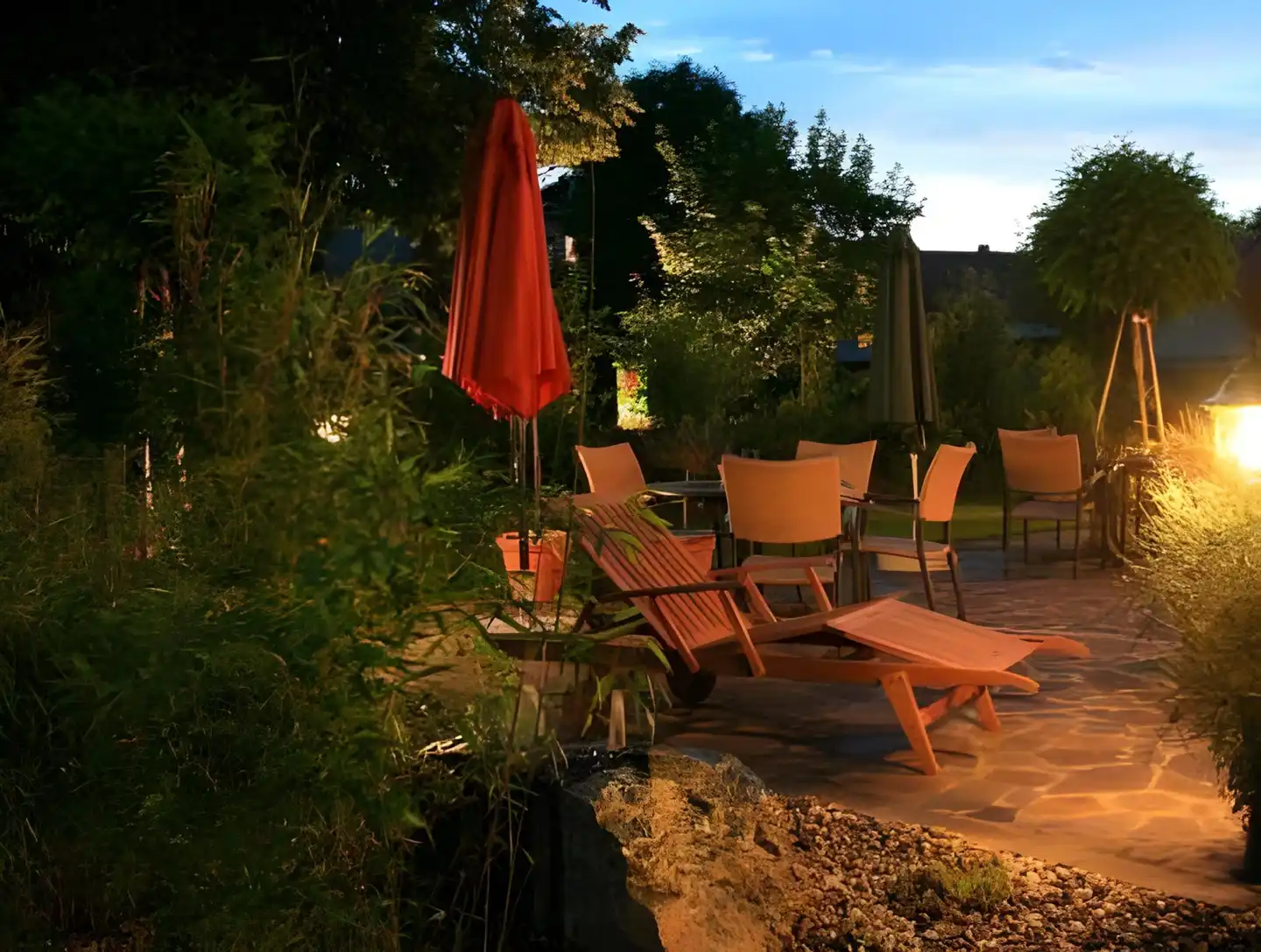 Hotel Garni Pölzl Terrasse