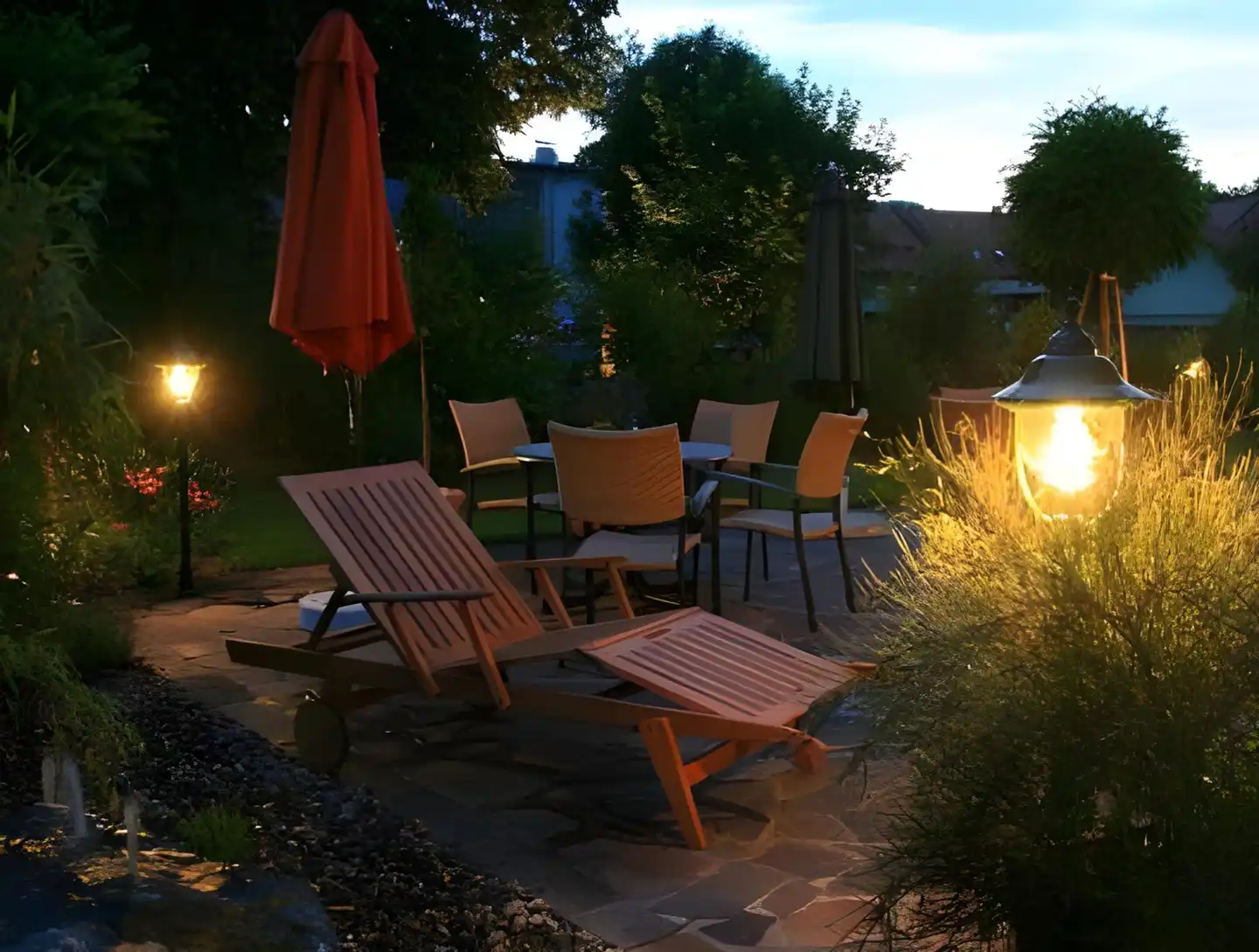 Hotel Garni Pölzl Terrasse