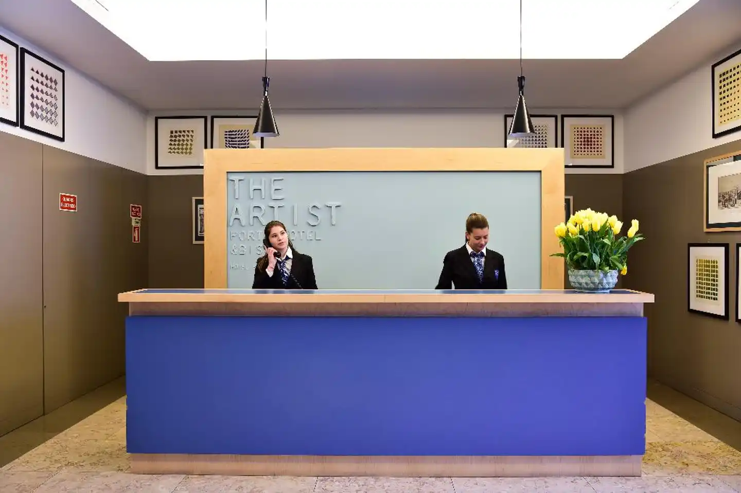 The Artist Porto Hotel & Bistro Lobby