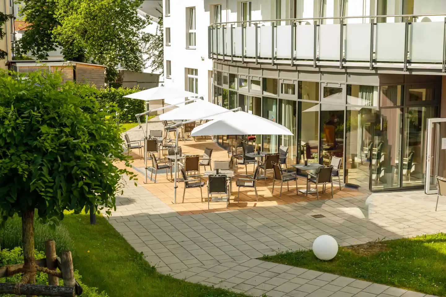 Allgäu ART Hotel Terrasse