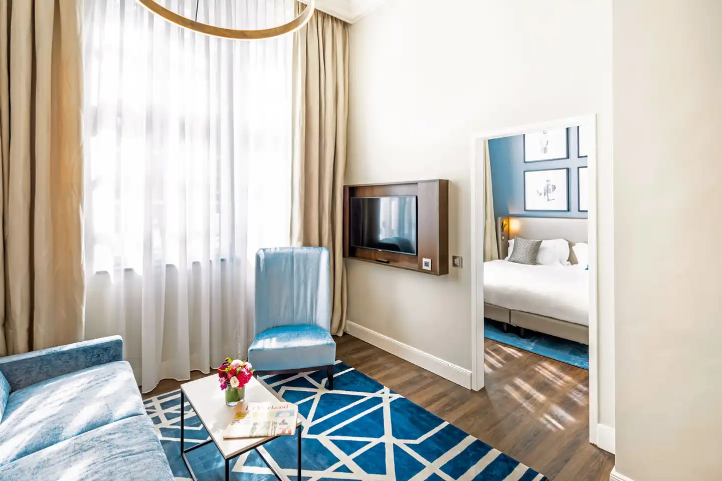 Fraser Suites Hamburg Wohnbeispiel