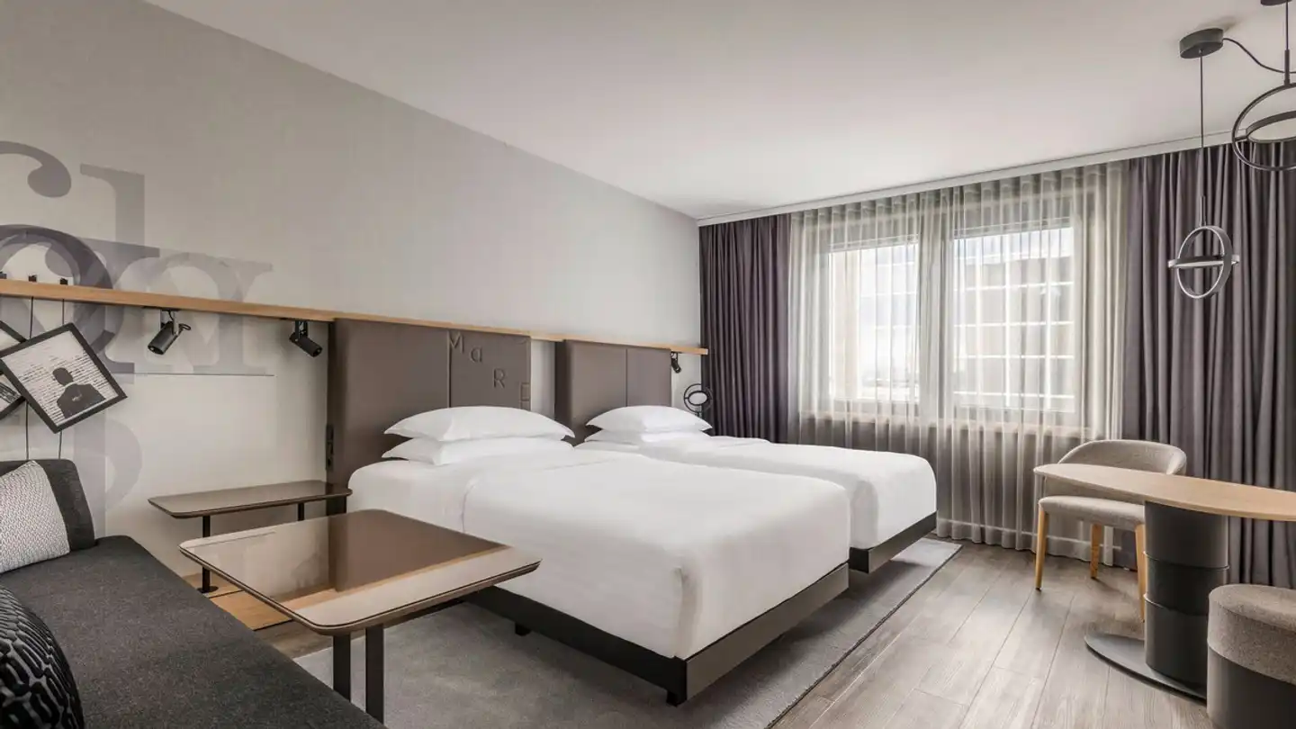 Frankfurt Airport Marriott Hotel Wohnbeispiel