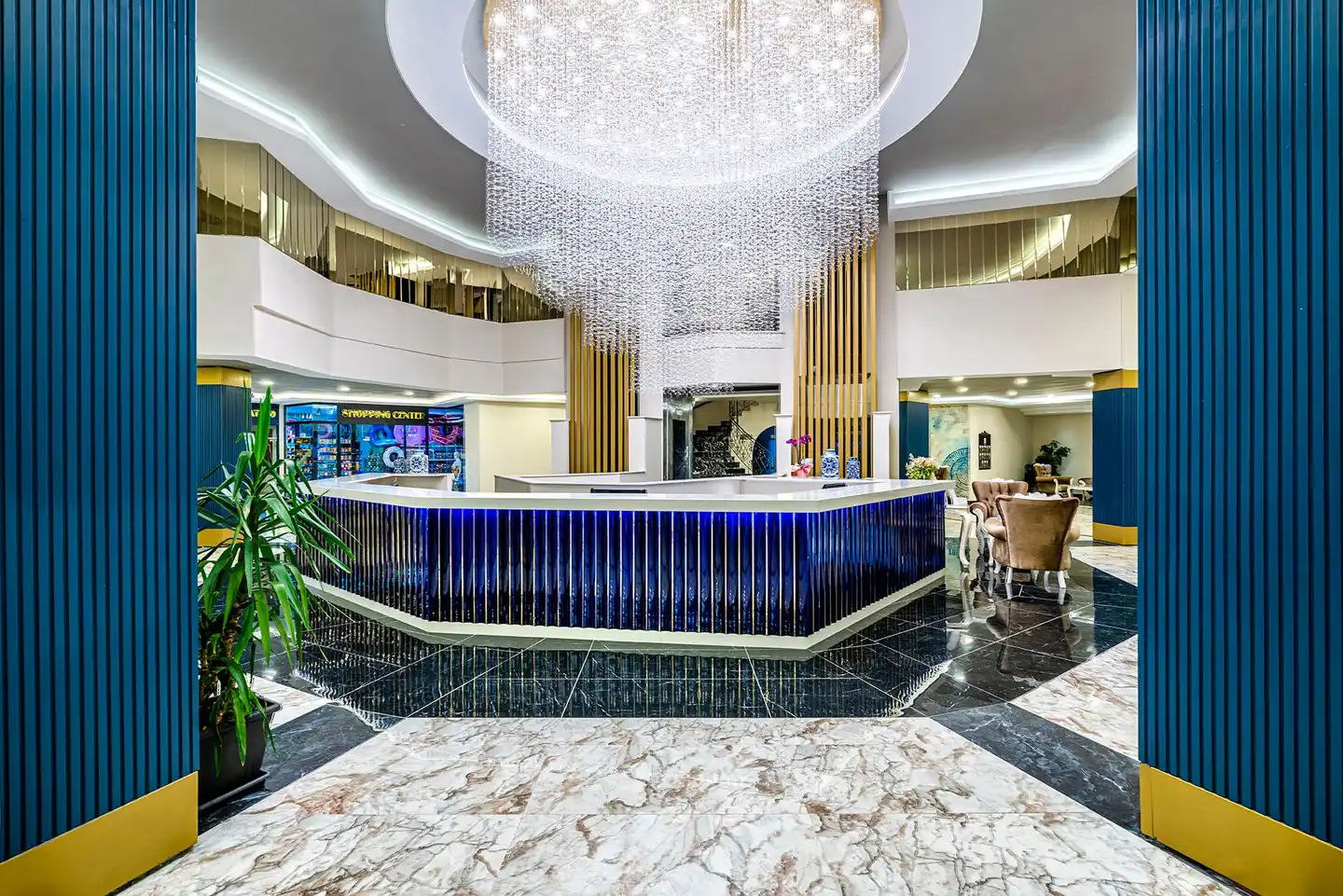 Blue Star Hotel Lobby