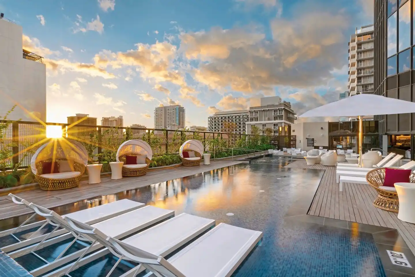 Hyatt Centric Waikiki Beach Pool