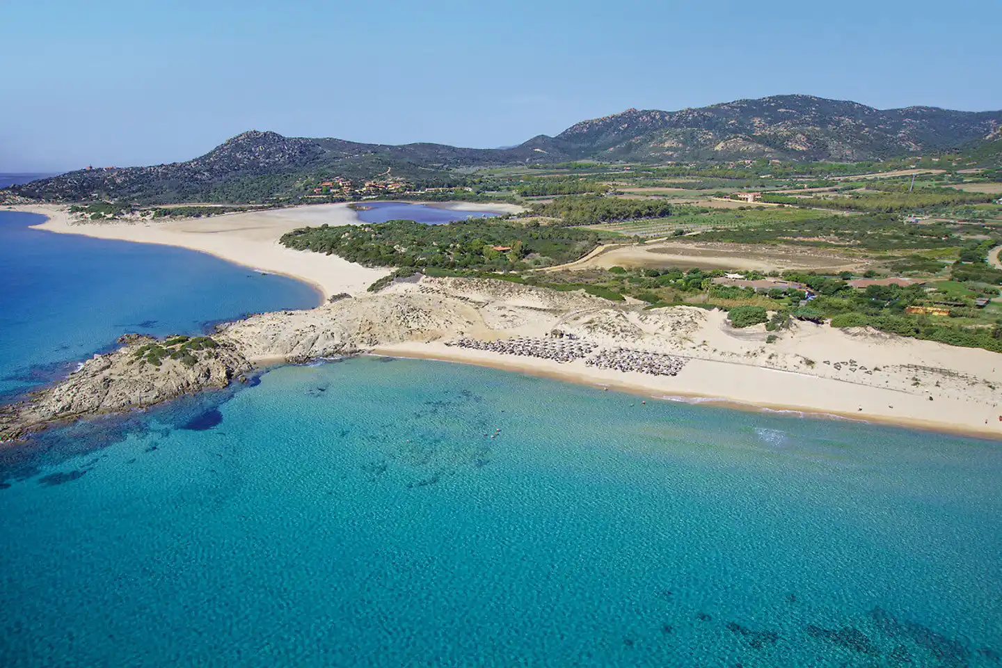 Chia Laguna - Hotel Village Landschaft