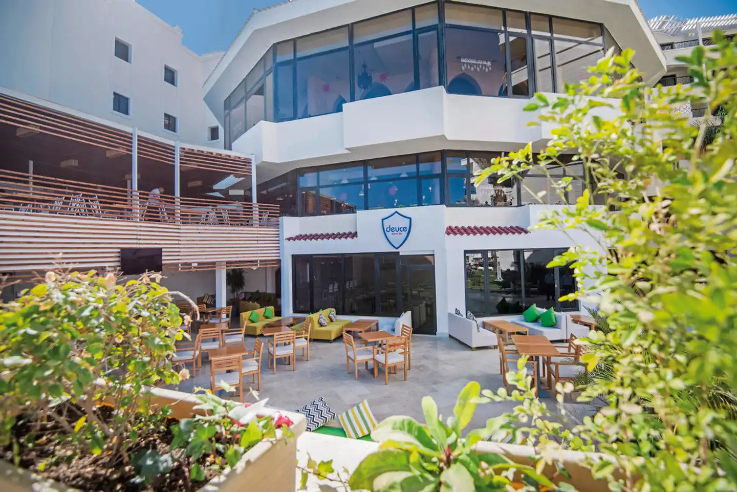 Sunrise Holidays Resort Terrasse