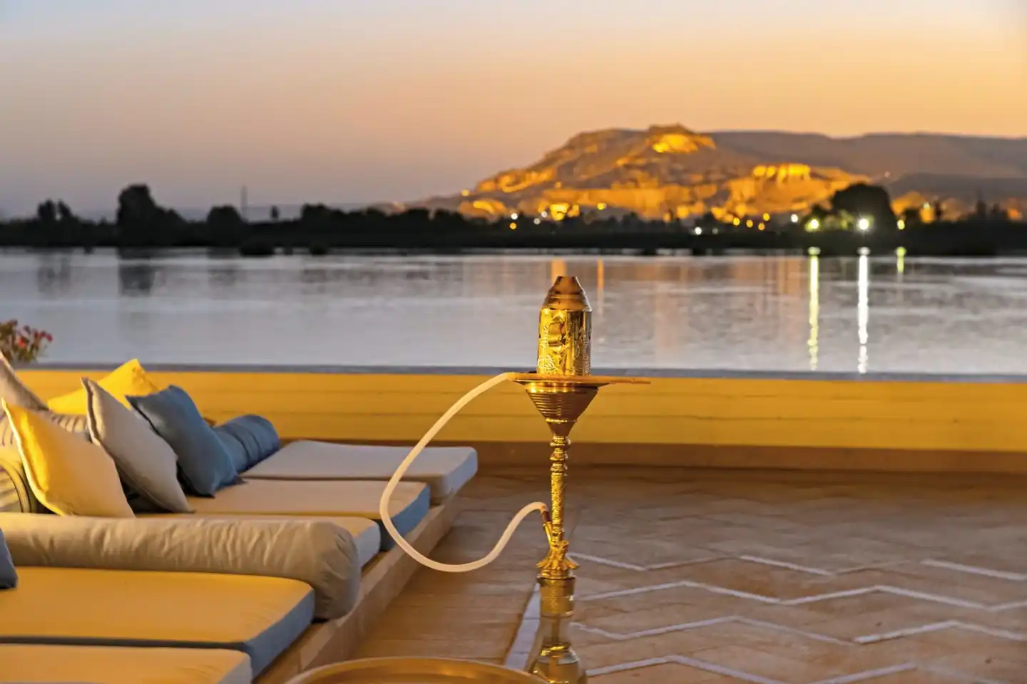 Hilton Luxor Resort & Spa Terrasse