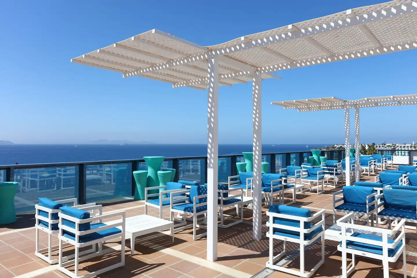 Sandos Papagayo Terrasse