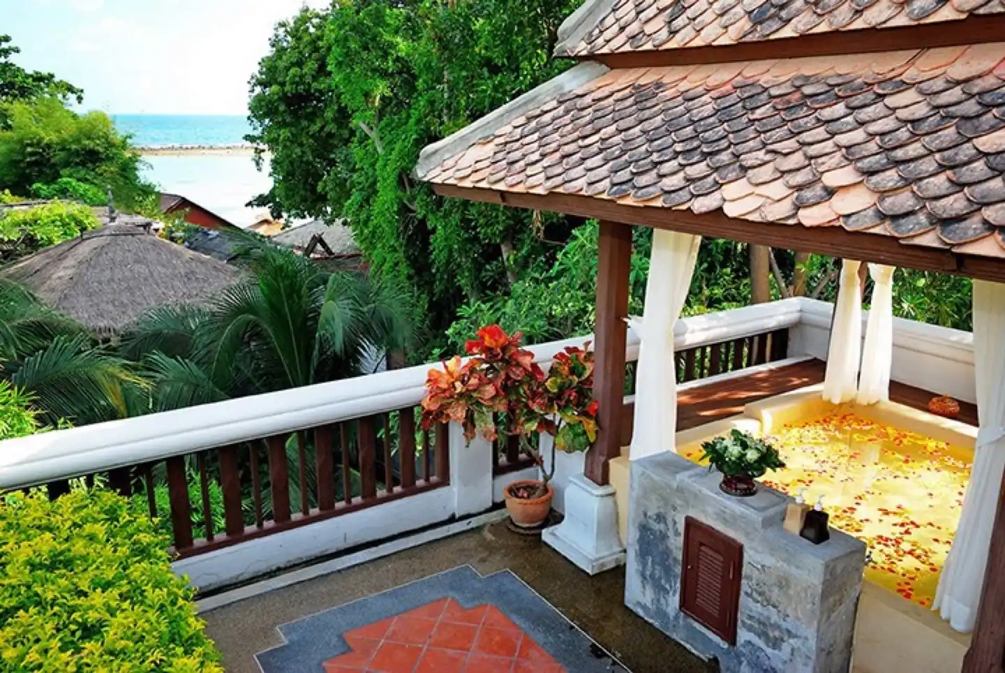 Muang Samui Spa Resort Terrasse