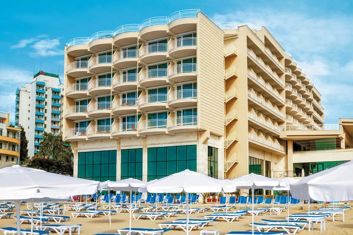 Bilyana Beach Hotel Aussenansicht