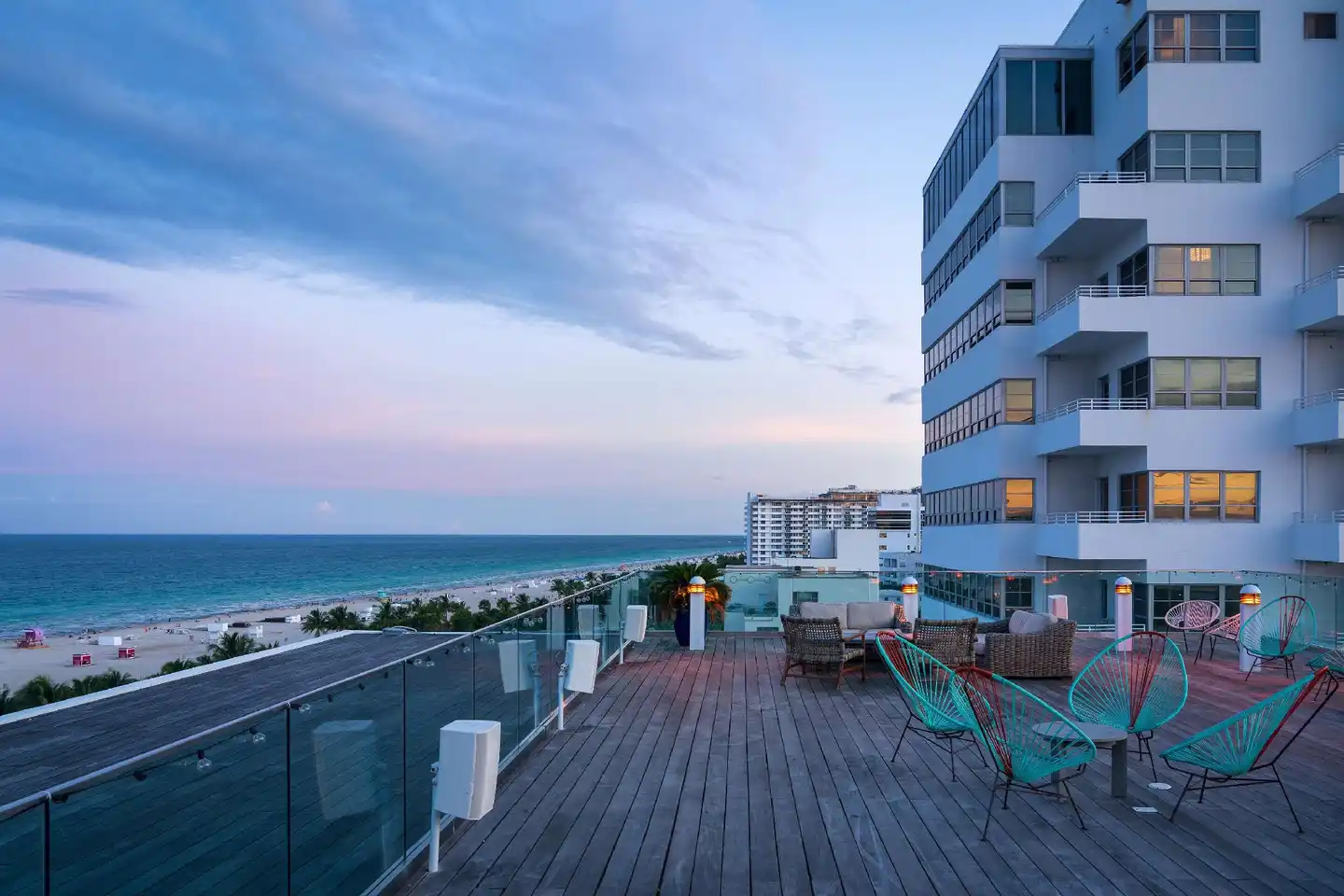 Nautilus Sonesta Miami Beach Terrasse