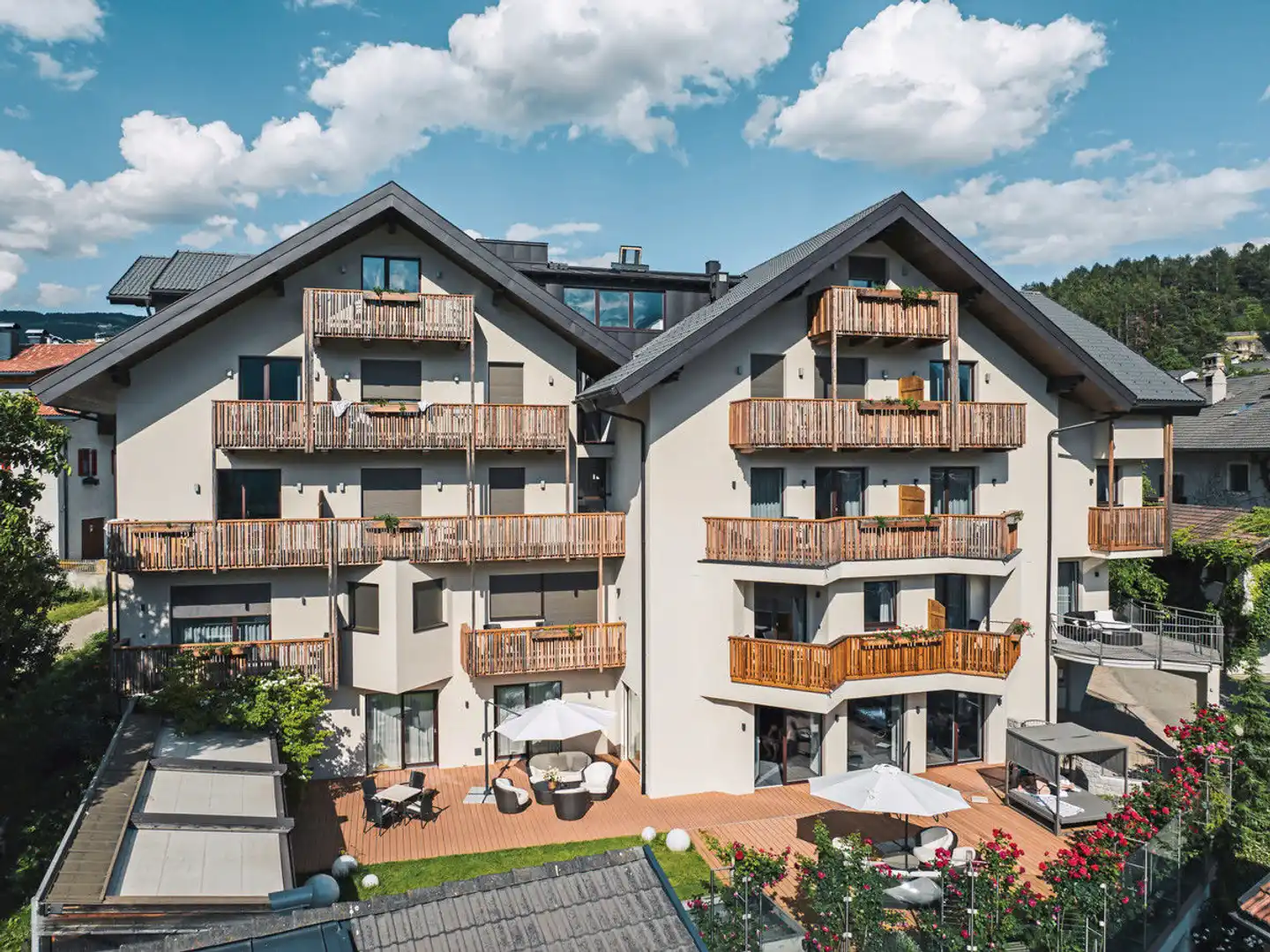 Am Brunnen Apartments Aussenansicht