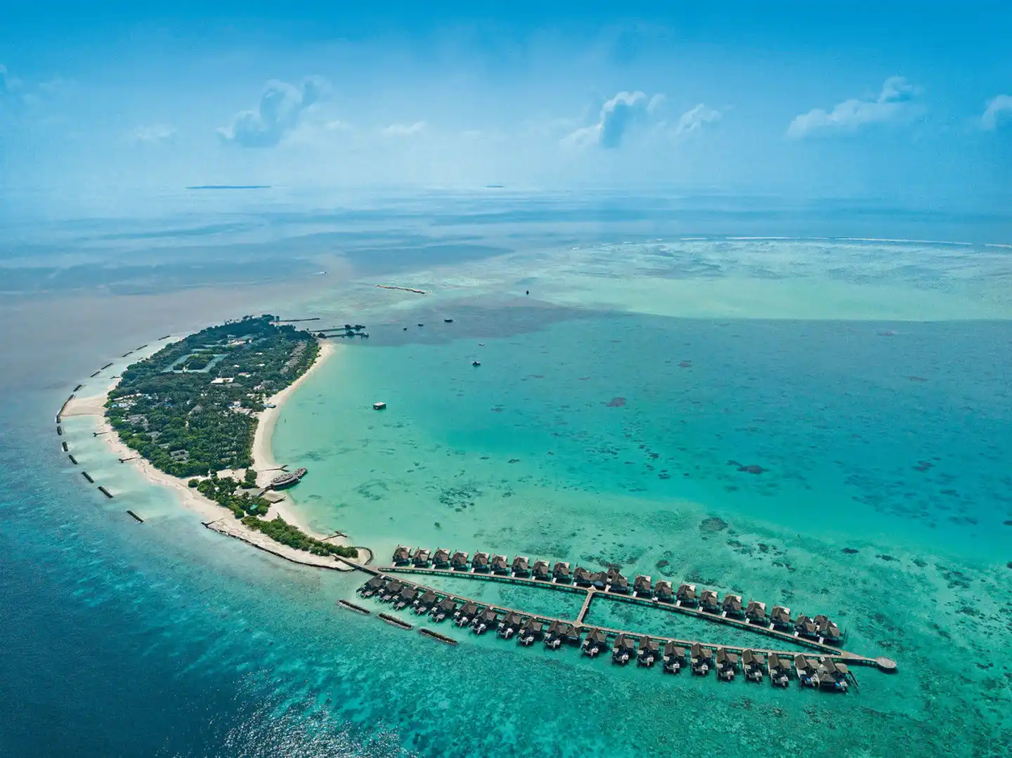 Sirru Fen Fushi, Private Lagoon Resort Landschaft