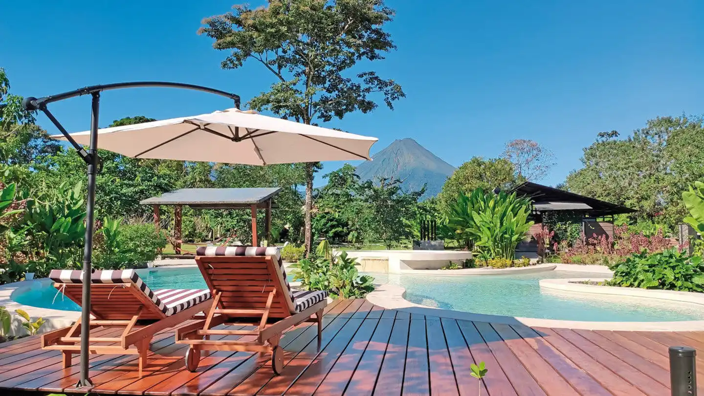 Hotel Arenal Glamping Garten