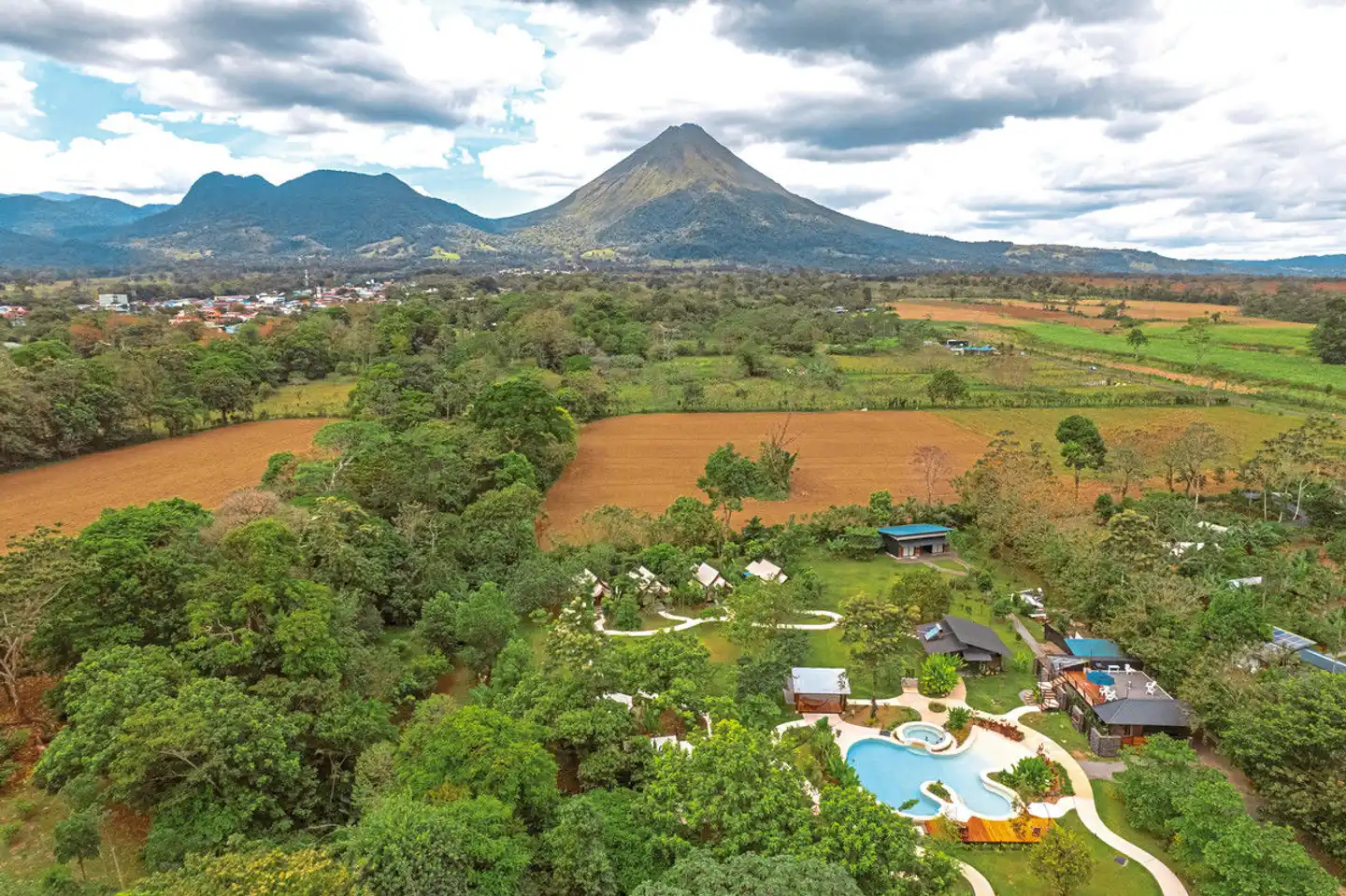 Hotel Arenal Glamping Landschaft