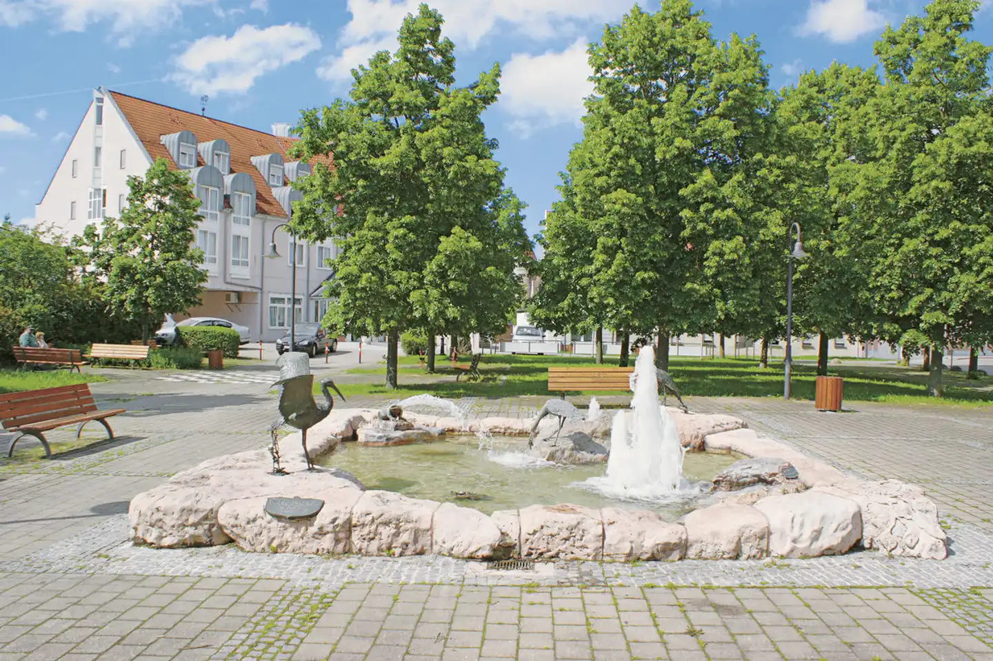 Parkhotel Altmühltal Terrasse
