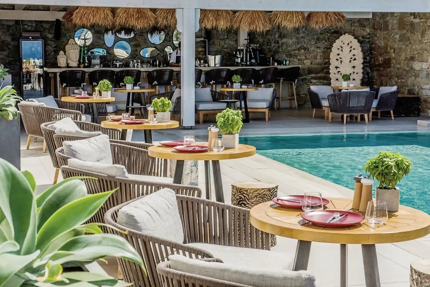 Myconian Naia, Luxury Suites TERRACE