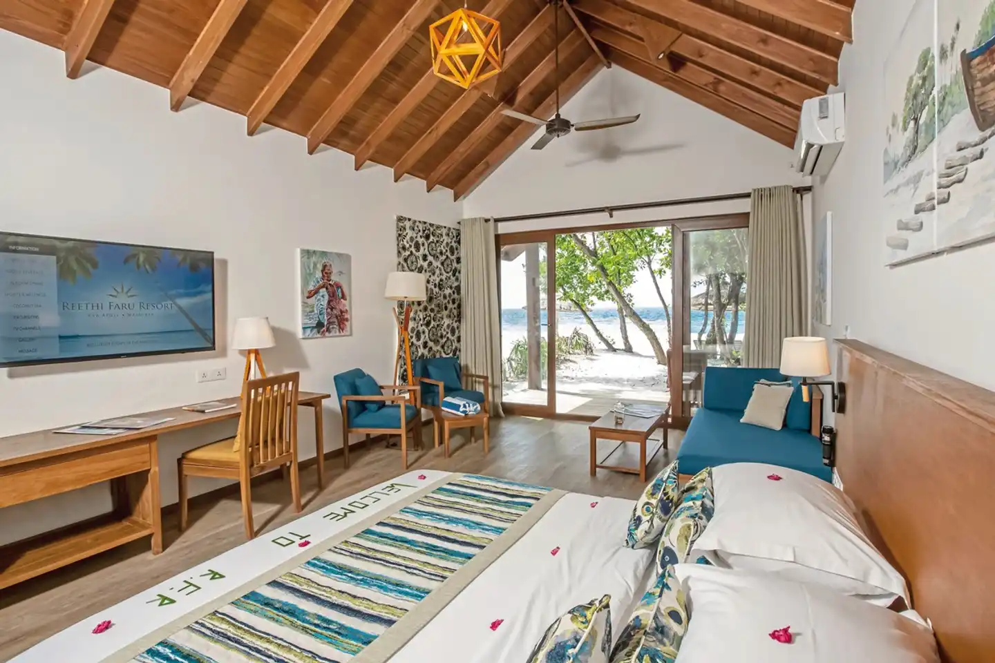 Reethi Faru Resort Wohnbeispiel