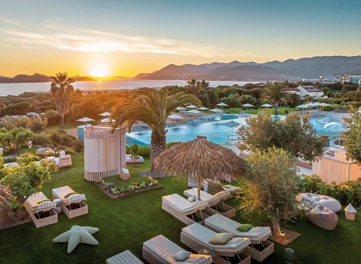 Valamar Lacroma Hotel Terrasse