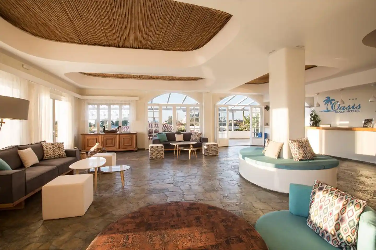 Oasis Beach Hotel Lobby