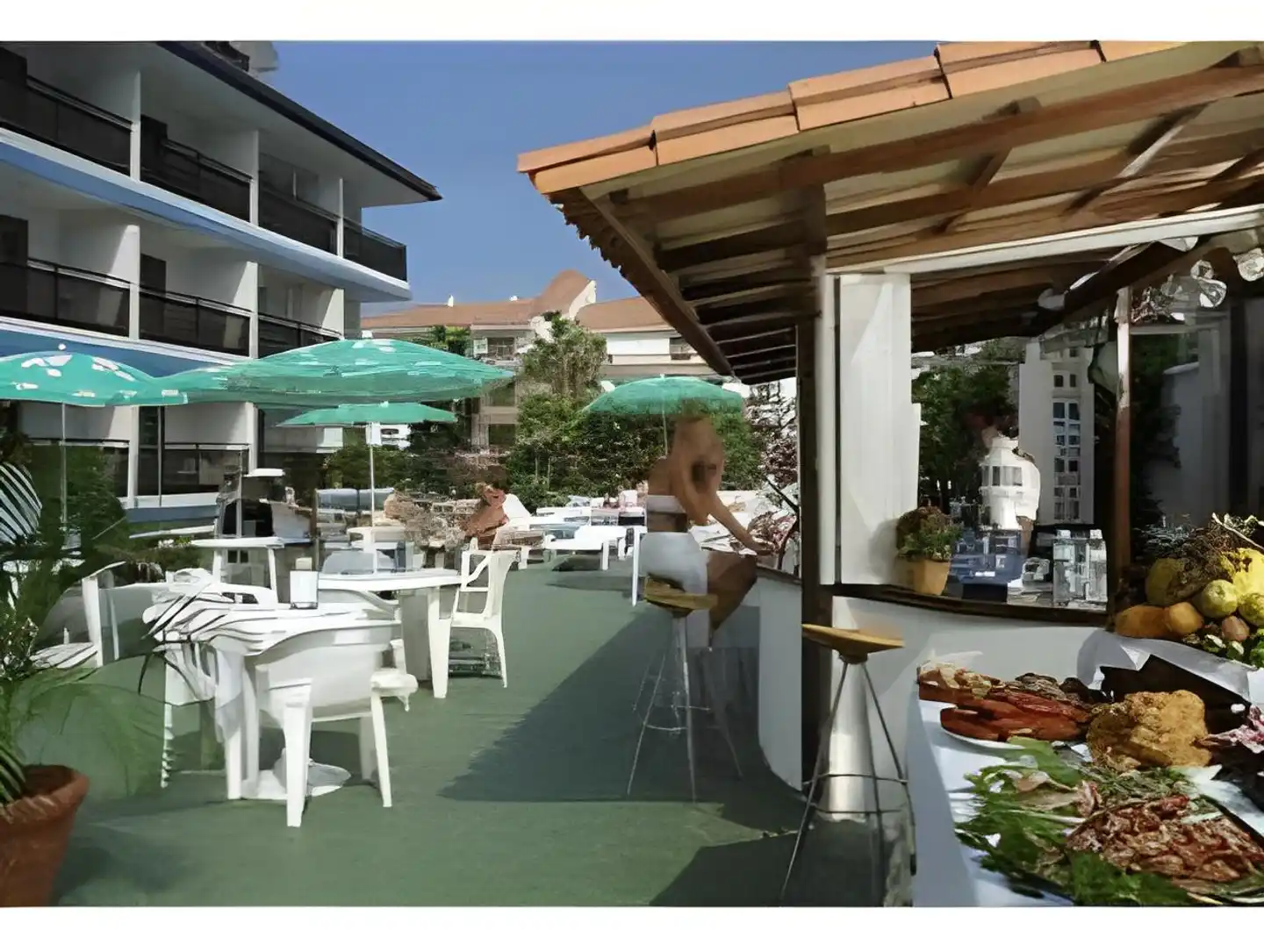 Apartamentos Pez Azul Terrasse