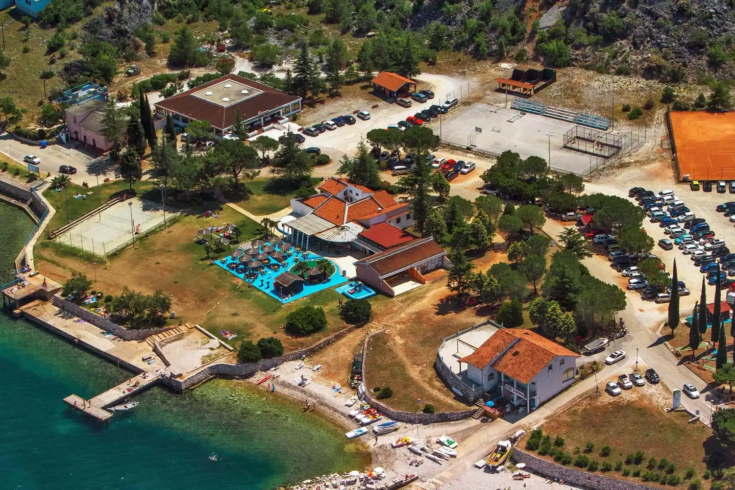 Apartments Kanegra Plava Laguna Aussenansicht