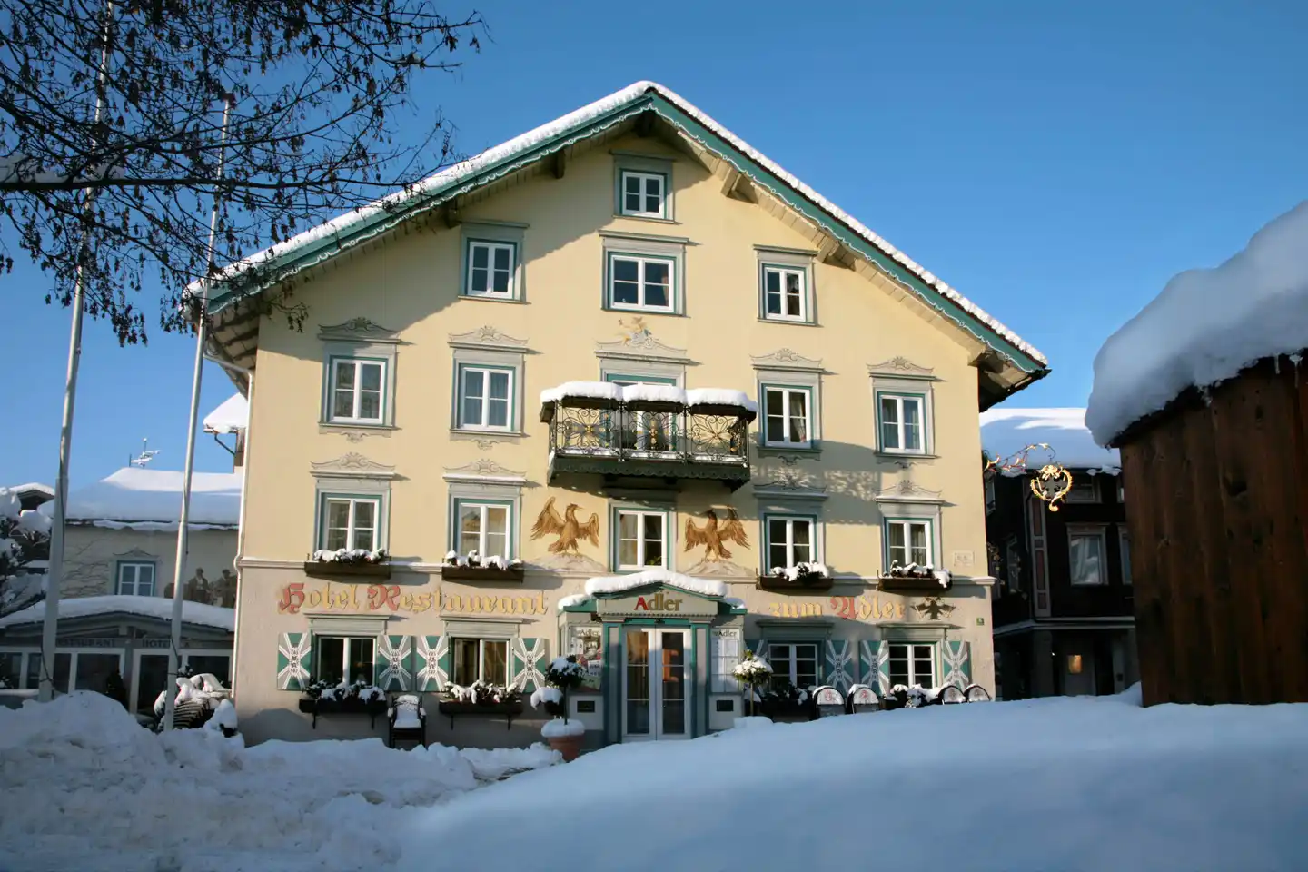 Hotel Adler Aussenansicht