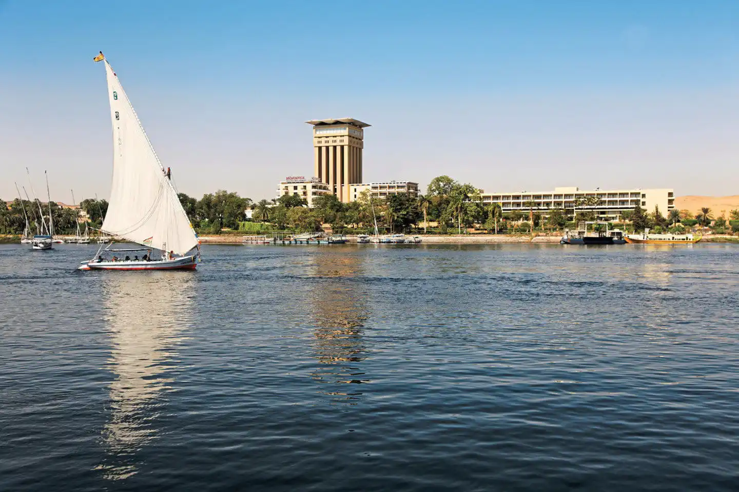 Mövenpick Resort Aswan Landschaft