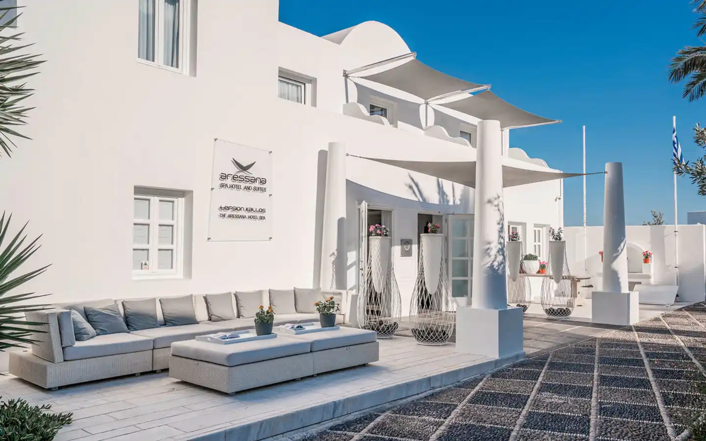 Aressana Spa Hotel and Suites Aussenansicht